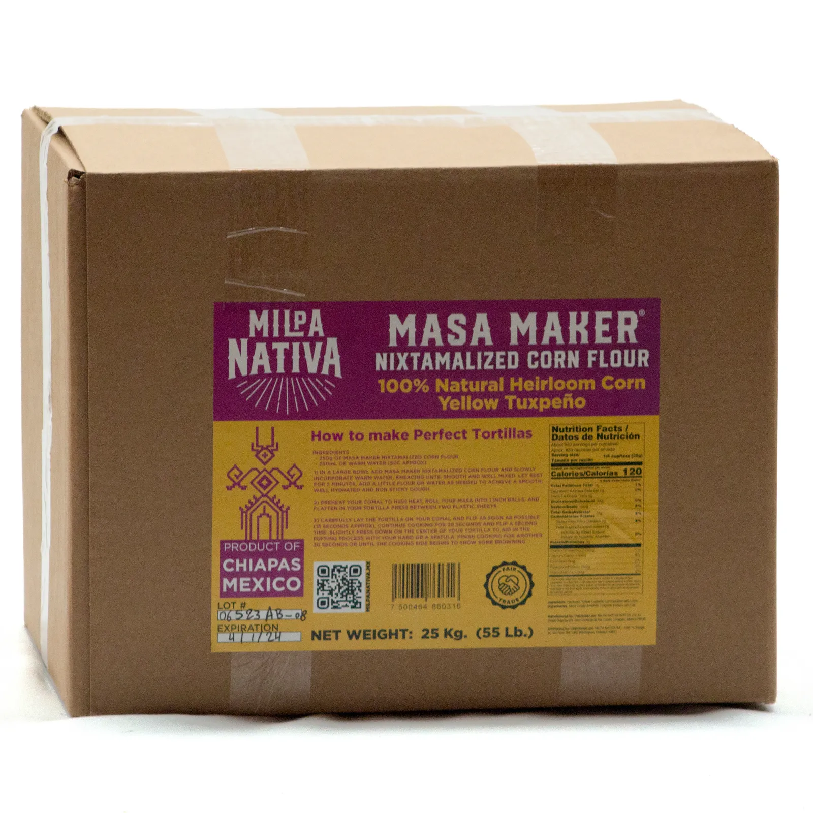 Harina de Maiz Amarillo 25 kgs.